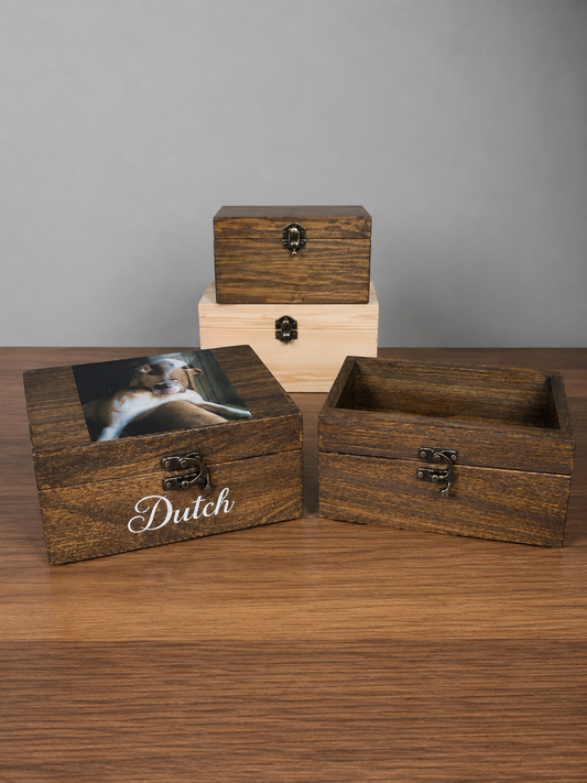 💙 The Dutch Box — Personalized Memorial Keepsake