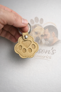 Pet Memorial Paw Keychain — Carry Them With You Always