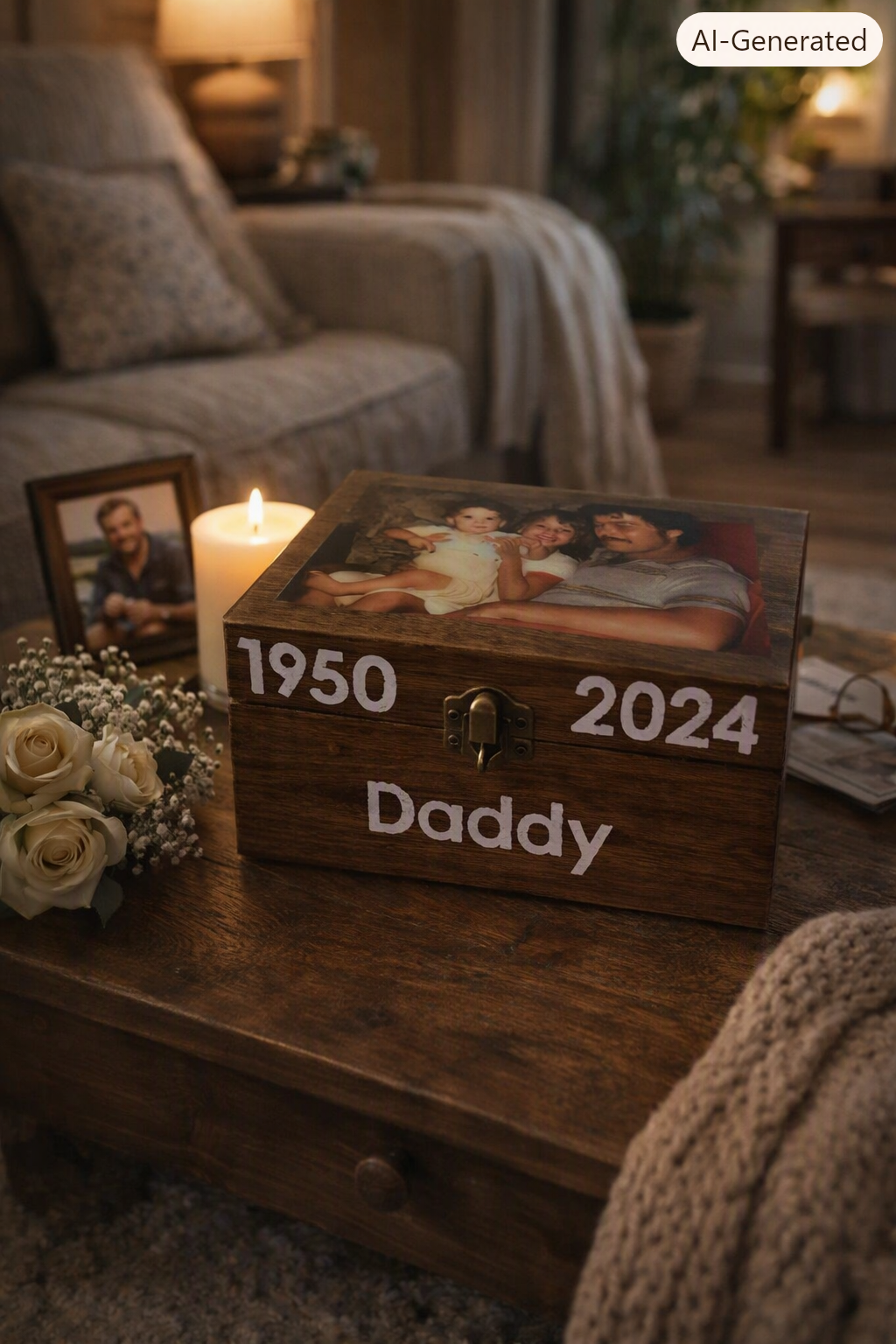 The Legacy Box — Personalized Memorial Keepsake with Custom Message
