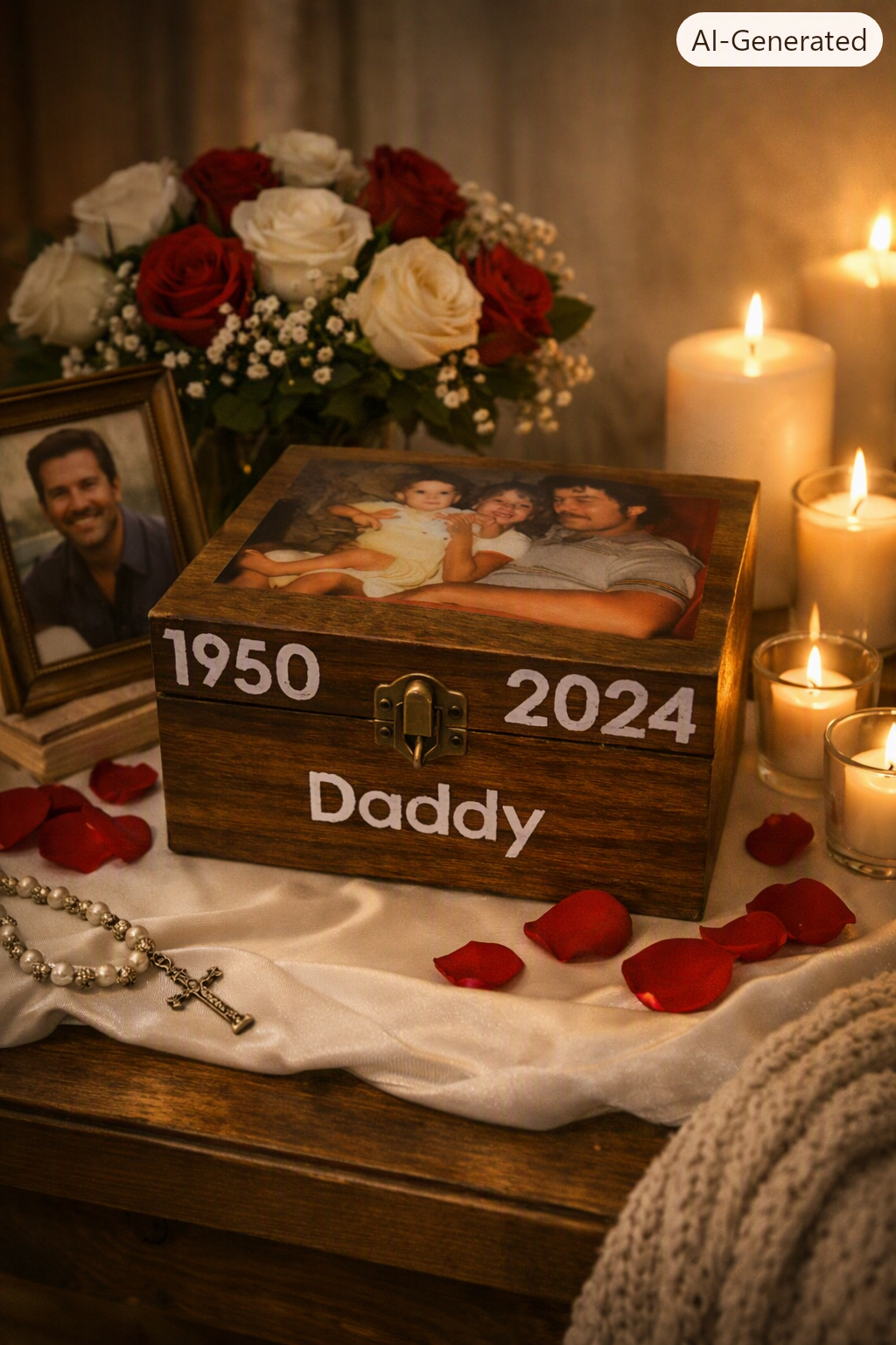 The Legacy Box — Personalized Memorial Keepsake with Custom Message