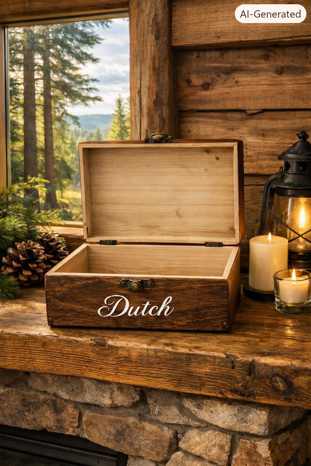 💙 The Dutch Box — Personalized Memorial Keepsake