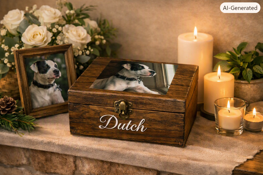 💙 The Dutch Box — Personalized Memorial Keepsake