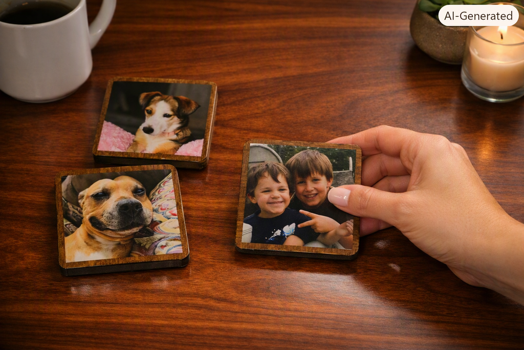 Memory Coasters – Handcrafted Keepsakes by Mason’s Memories