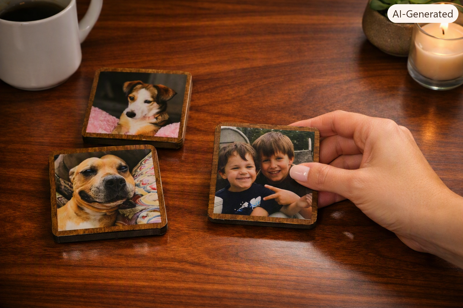 Memory Coasters – Handcrafted Keepsakes by Mason’s Memories