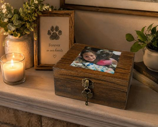 🐾 The Lucy Box — Custom Pet Memorial Keepsake