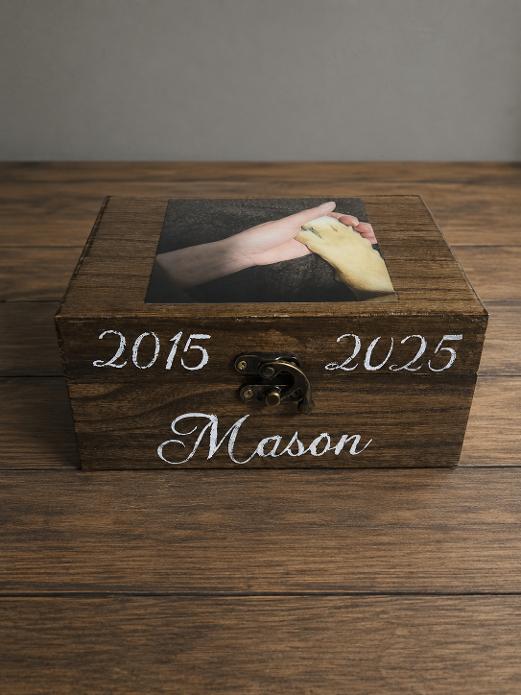 🐾 The Mason Box — Custom Pet Memorial Keepsake