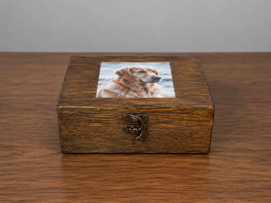 🐾 The Chance Box — A Tribute in Wood and Resin