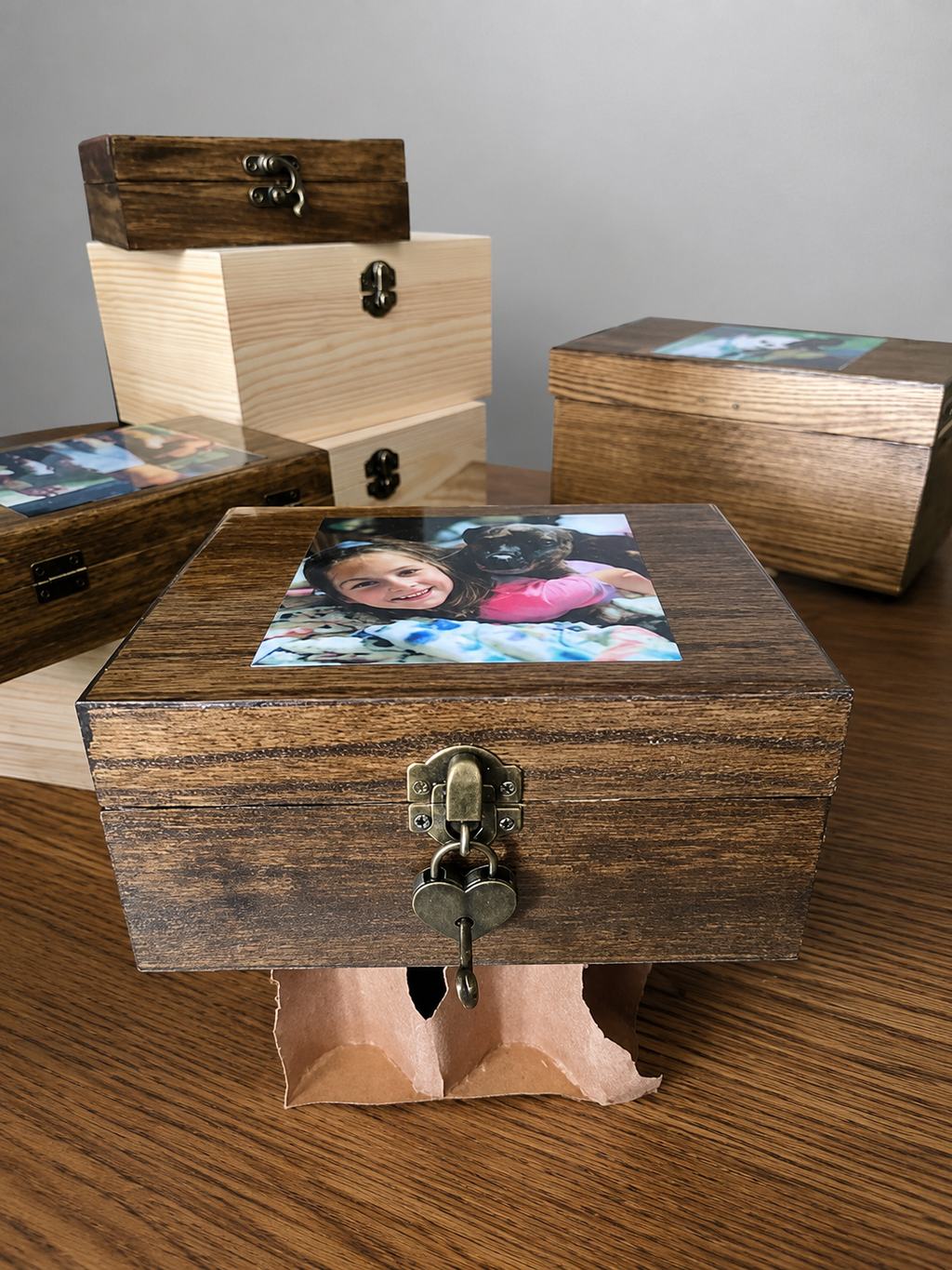 🐾 The Lucy Box — Custom Pet Memorial Keepsake