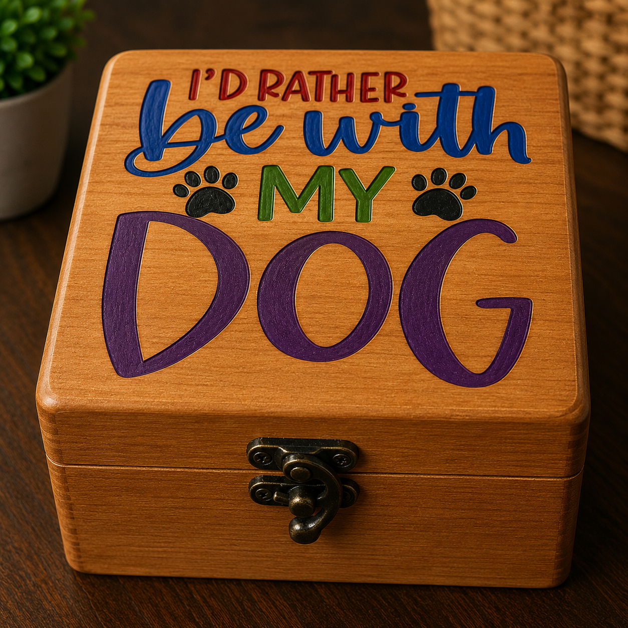 Mason Coasters – Hand-Painted Dog Lover Coasters
